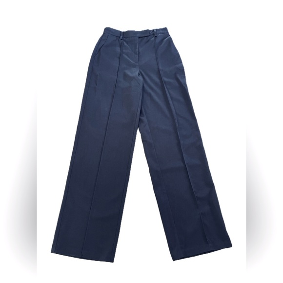 Na-Kd Pants - NA-KD x Angelica Blick Women’s Flowy Suit Pants Black US 6/Eu36 High Waisted NWT